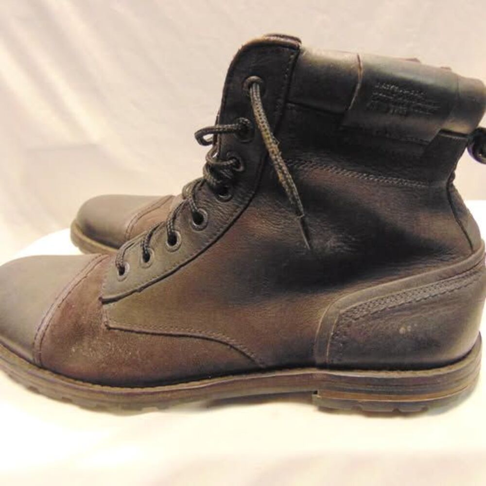 Wolverine Montgomery 1000 Mile Boots | Mens Size 11.5D | Dark Brown Leather